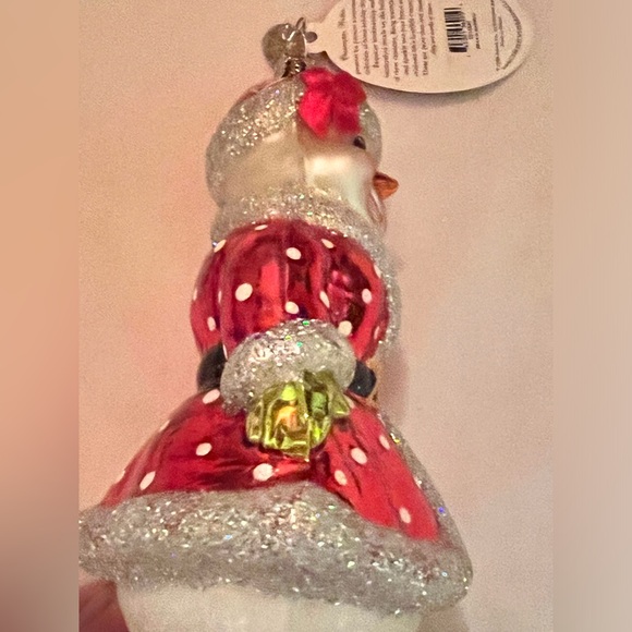Christopher Radko BELLA SNOWBALL Glass Ornament
Snowman Christmas 20th Anniv - Picture 5 of 7